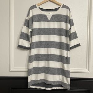 Women’s Ellison 3/4 Shirt Dress with Pockets, Large NWT